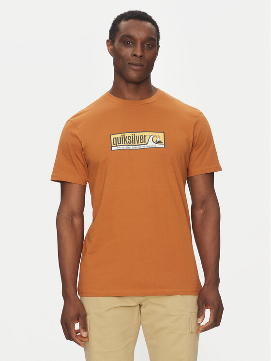Quiksilver Quiksilver T-shirt EQYZT08040 Narančasta Regular Fit