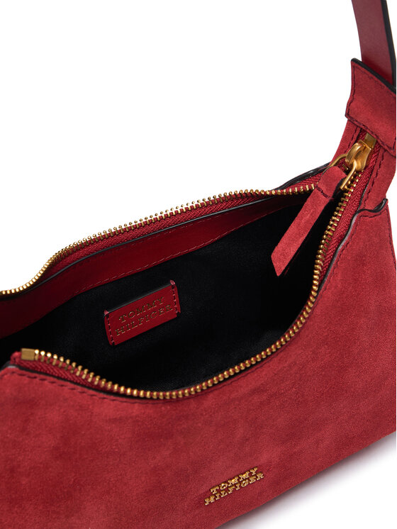Tommy Hilfiger Torebka Tommy Hilfiger Th Statement Mini Should Bag Sue AW0AW18823 Czerwony