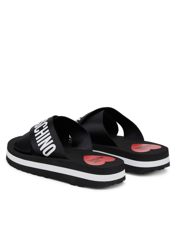 LOVE MOSCHINO Шльопанці LOVE MOSCHINO JA28324G0MIX3000 Чорний