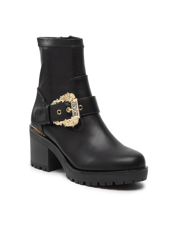 Versace Jeans Couture Īsie zābaki Versace Jeans Couture 73VA3S92 Melns