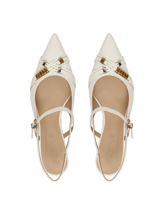 PINKO Туфлі PINKO Gloria 18 SD0489 P003 Білий