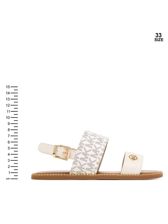 MICHAEL Michael Kors Босоніжки MICHAEL Michael Kors Jagger Maxson II MK03847256 Білий