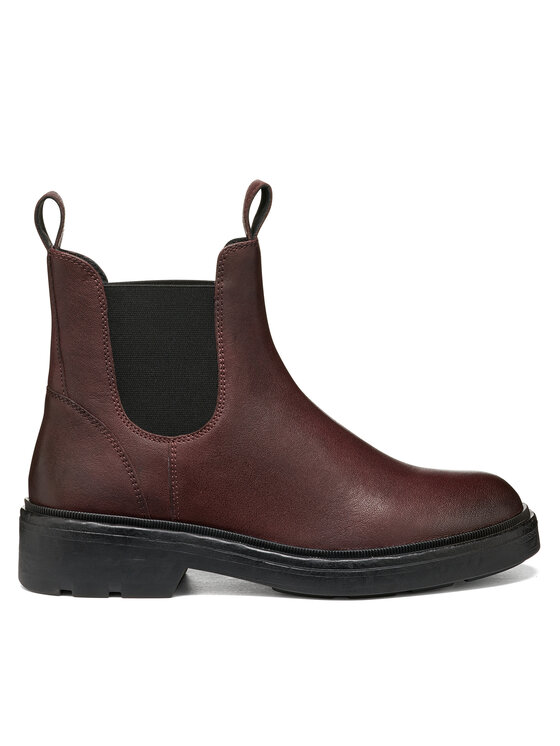 Geox Kotníková obuv s elastickým prvkem Geox D Swelen D665GI 81 C7J9B Černá