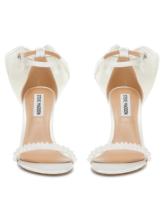 Steve Madden Σανδάλια Steve Madden Bellarosa-P Sandal SM11002931-04003-985 Λευκό