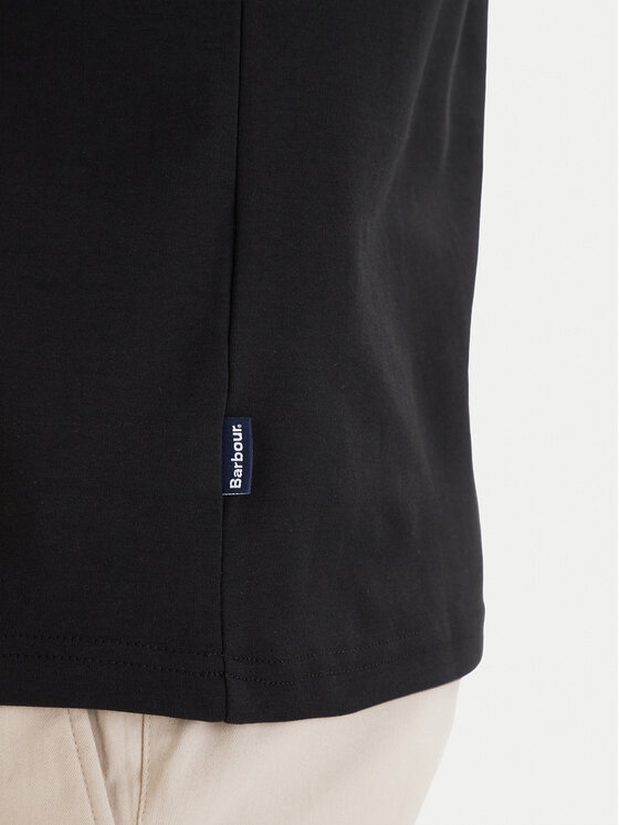 Barbour Barbour Polo Premium Corpatch MML1496BK31 Negro Tailored Fit