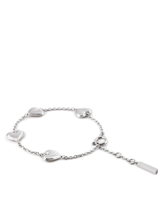 Calvin Klein Bransoletka Calvin Klein 35000299 Srebrny