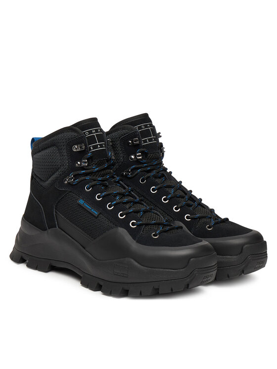 Tommy Jeans Scarpe da trekking Tommy Jeans Tjm Hybrid Boot EM0EM01633 Nero