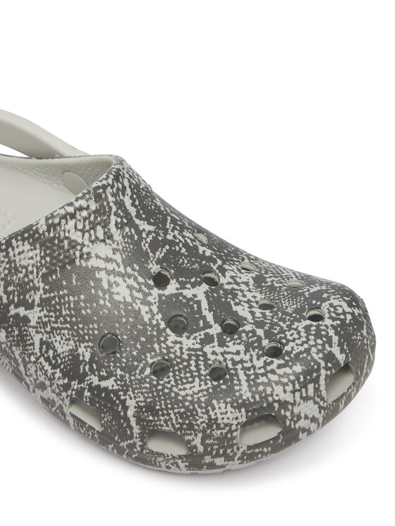 Crocs Шльопанці Crocs Classic Pop Animal Clogs 214153 Сірий