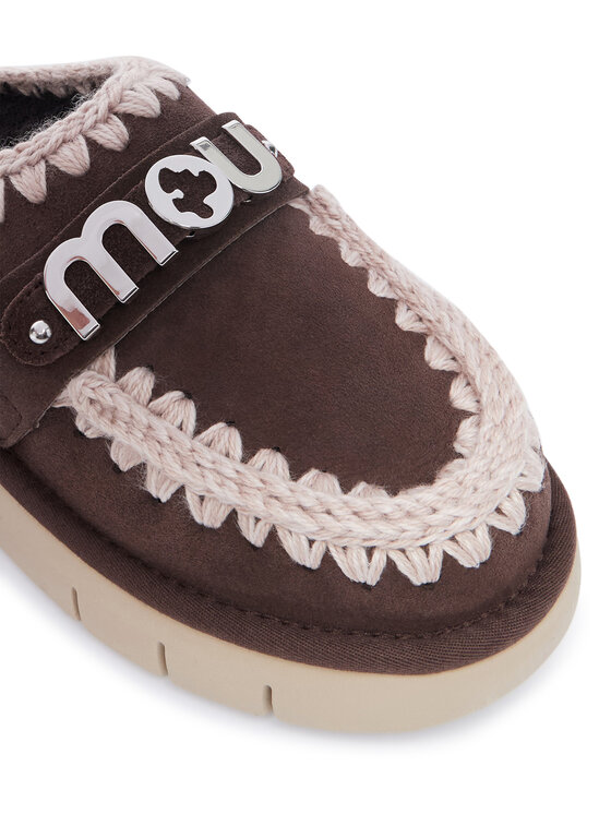 Mou Botas de nieve Mou Bounce Clog FW531001A Marrón oscuro