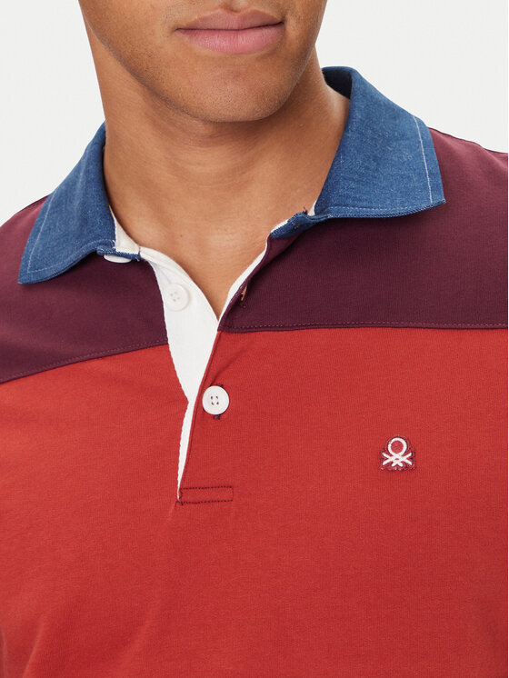 United Colors Of Benetton United Colors Of Benetton Polo 3BC1U302L Multicolore Regular Fit