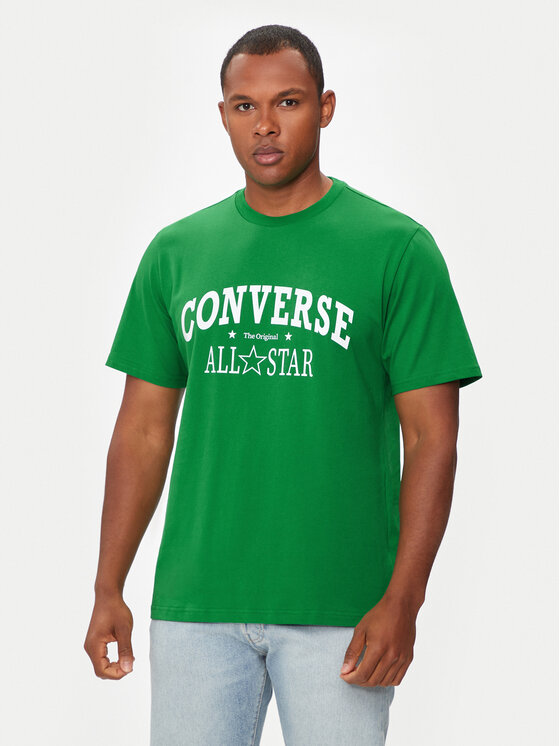 Converse Converse Футболка M Retro Chuck Vintage Tee 10026458-A01 Зелений Regular Fit