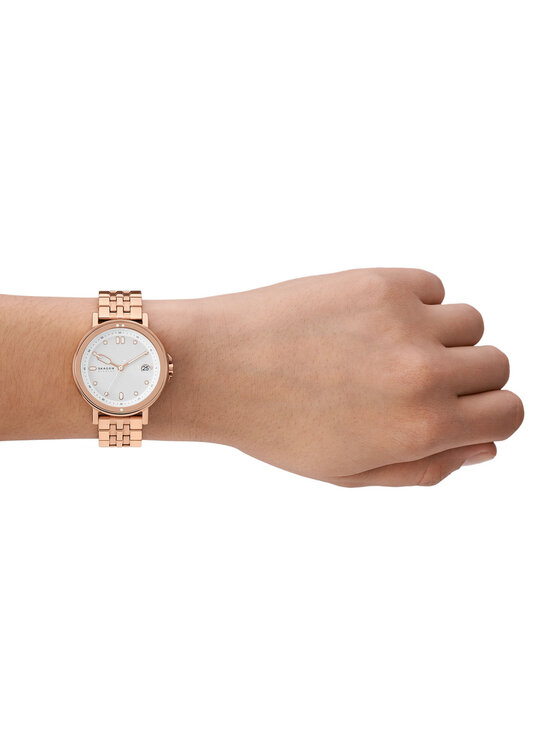 Skagen Годинник Skagen Signatur Sport Lille SKW3136 Рожеве золото