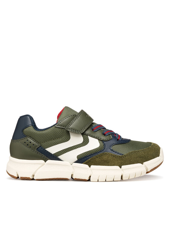 Geox Sneakersy Geox J Flexyper Boy J459BB 0FU22 C0938 D Zielony