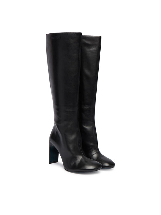 Patrizia Pepe Kozačky Patrizia Pepe 2Y0035 L048 K103 Černá