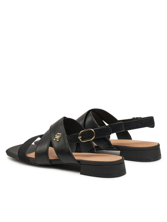 Tommy Hilfiger Sandály Tommy Hilfiger FW0FW08507 Černá
