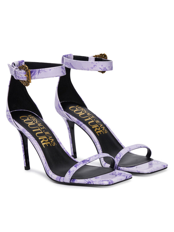 Versace Jeans Couture Босоніжки Versace Jeans Couture 80VA3S76 ZS366 Фіолетовий