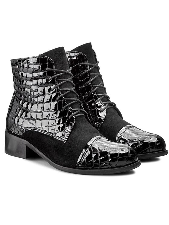 Lasocki Členková obuv Lasocki ANDREA-04 Čierna