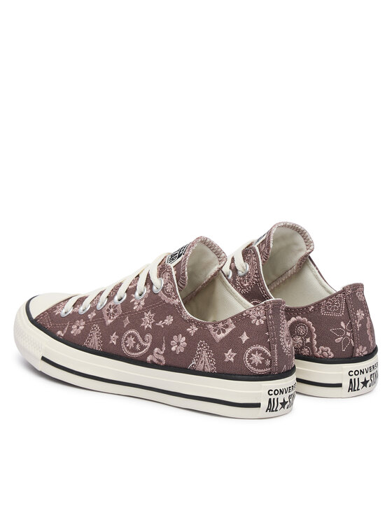 Converse Tornacipő Converse Chuck Taylor All Star Paisley Pop A19186C Barna