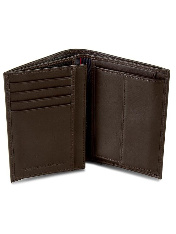 Tommy Hilfiger Maks Tommy Hilfiger Harry N/S Wallet W/ Coin Pocket AM0AM01260 Brūns