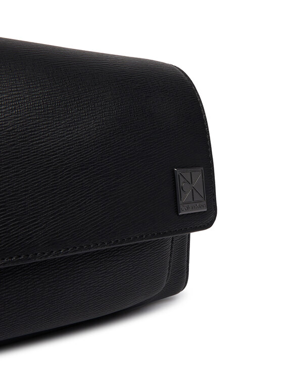 Calvin Klein Borsetta Calvin Klein Emblem Hw Small Slap Messenger LV04D3367G Nero