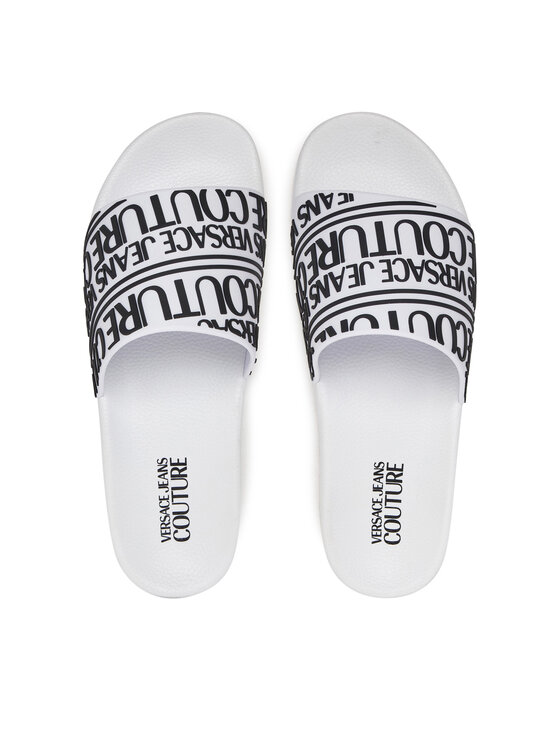 Versace Jeans Couture Шльопанці Versace Jeans Couture 78YA3SQ1 Білий