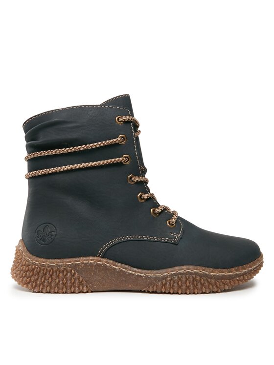 Rieker Bakancs Rieker Y8443-14 Sötétkék