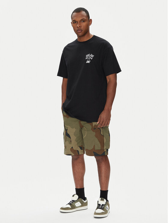 DC Shoes DC Shoes Футболка ADYZT05467 Чорний Regular Fit