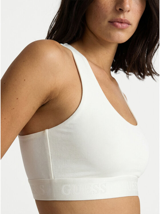 Guess Guess Top de sujetador O6GC04 KE831 Écru