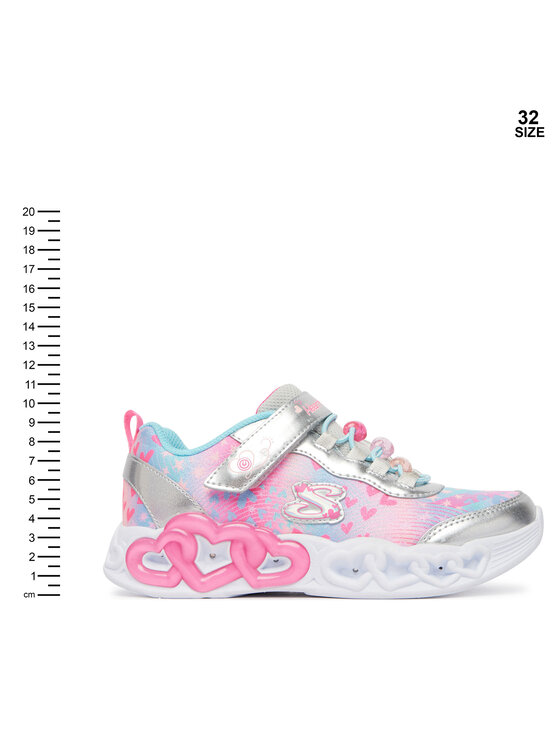 Skechers Снікерcи Skechers S-Lights Infinite Heart Lights-Heart Jewels 303261L/SMLT Кольоровий