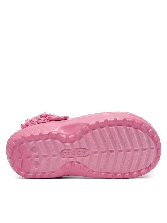 Crocs Шльопанці Crocs Classic Fleece Lined Clog K 212856 Рожевий