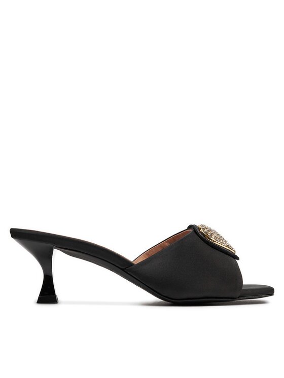 LOVE MOSCHINO Klapki LOVE MOSCHINO JA28045G0IJO0000 Czarny