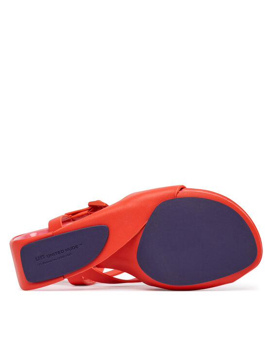 United Nude Босоніжки United Nude Mobius Straps Hi 1099796416 Червоний