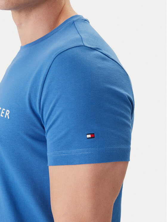 Tommy Hilfiger Tommy Hilfiger T-shirt MW0MW11797 Plava Slim Fit