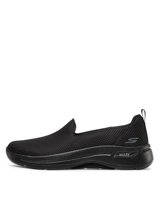 Skechers Κλειστά παπούτσια Skechers Go Walk Arch Fit 124401/BBK Μαύρο