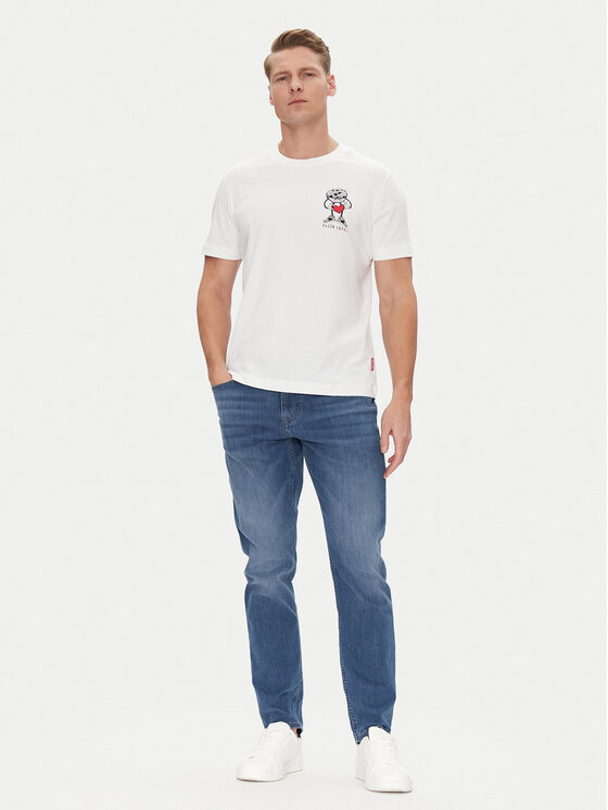 JOOP! Jeans JOOP! Jeans Футболка 15 JJJ-23Alonzo 30045691 Білий Modern Fit