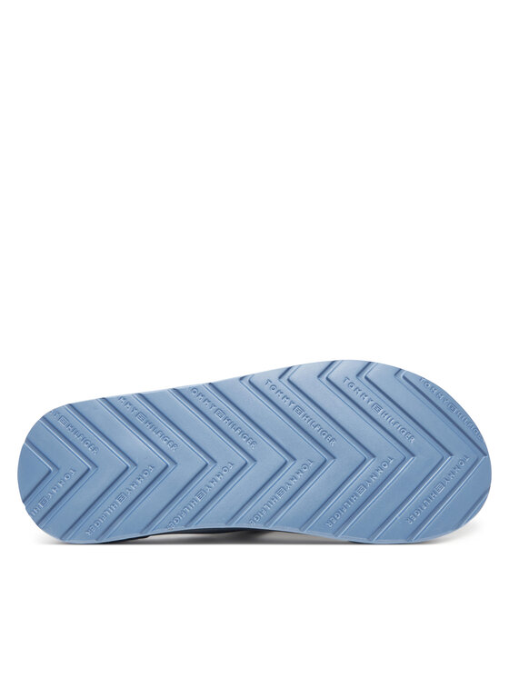Tommy Hilfiger Šlepetės per pirštą Tommy Hilfiger Molded Comfort Th Beach Sandal FM0FM05508 Tamsiai mėlyna