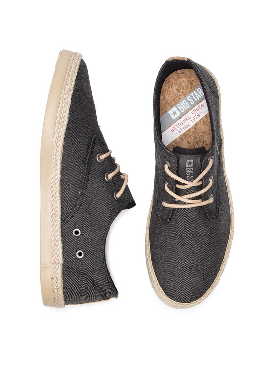 Big Star Shoes Εσπαντρίγιες Big Star Shoes DD174282 Μαύρο
