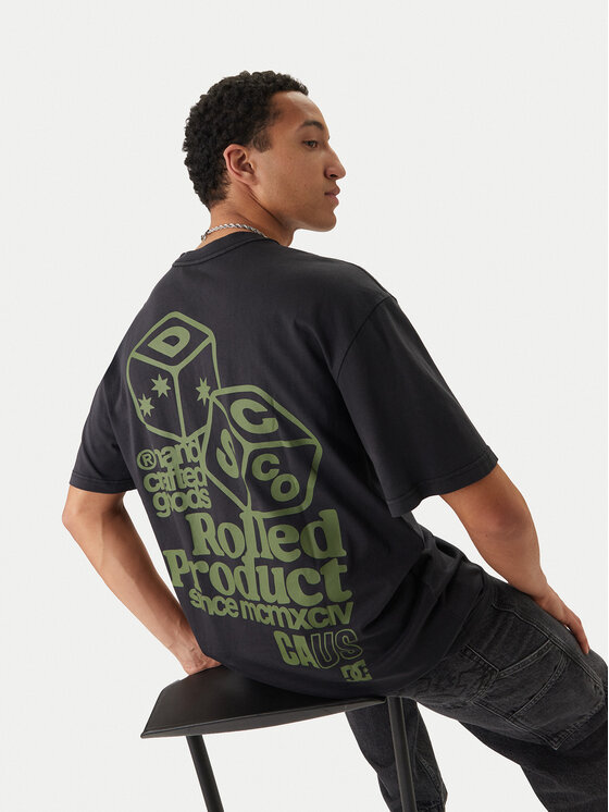 DC Shoes DC Shoes Camiseta High Rollin EDYZT04367 Negro Regular Fit