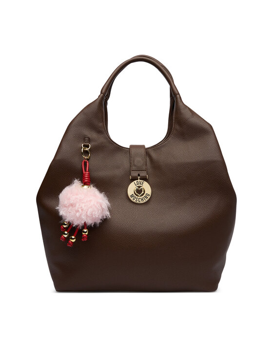 LOVE MOSCHINO Torebka LOVE MOSCHINO JC4238PP0PKI0313 Brązowy ciemny