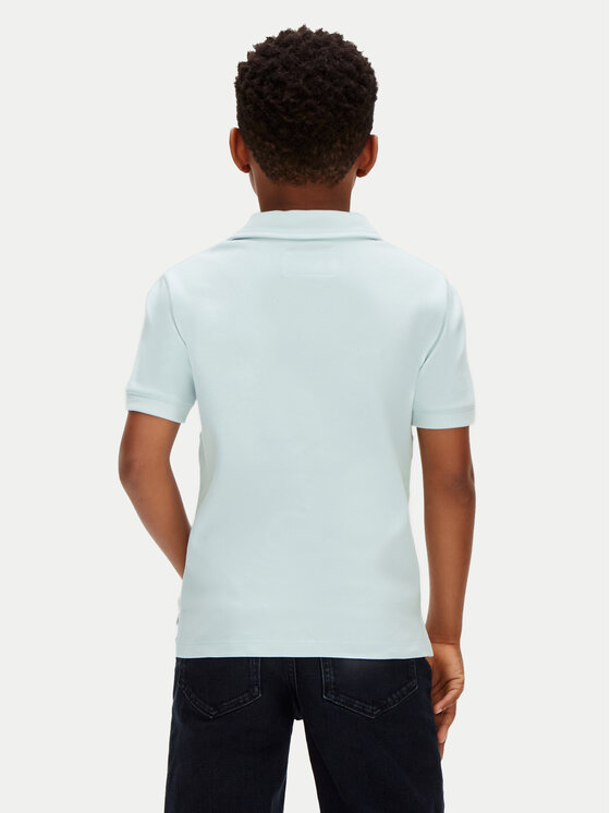 Calvin Klein Jeans Calvin Klein Jeans Polo Monologo LVCKSJB28B Turquesa Regular Fit