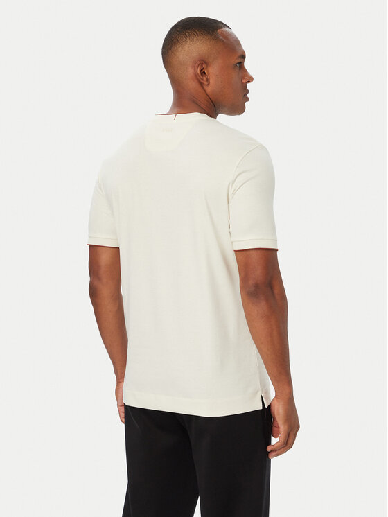 BOSS BOSS Camiseta C-Thompson 50575011 Crema Regular Fit
