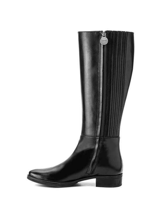 Geox Stivali al ginocchio Geox D Mendi ST P D3490P 00043 C9999 Nero