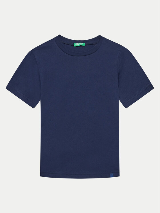 United Colors Of Benetton United Colors Of Benetton T-shirt 3I1XC109W Tamnoplava Regular Fit