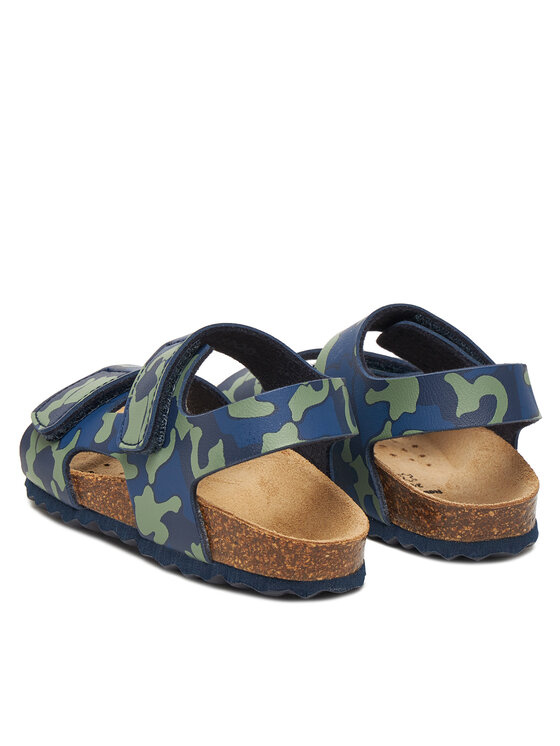 Geox Sandály Geox B Sandal Chalki B552QB 00004 CF44L S Tmavomodrá