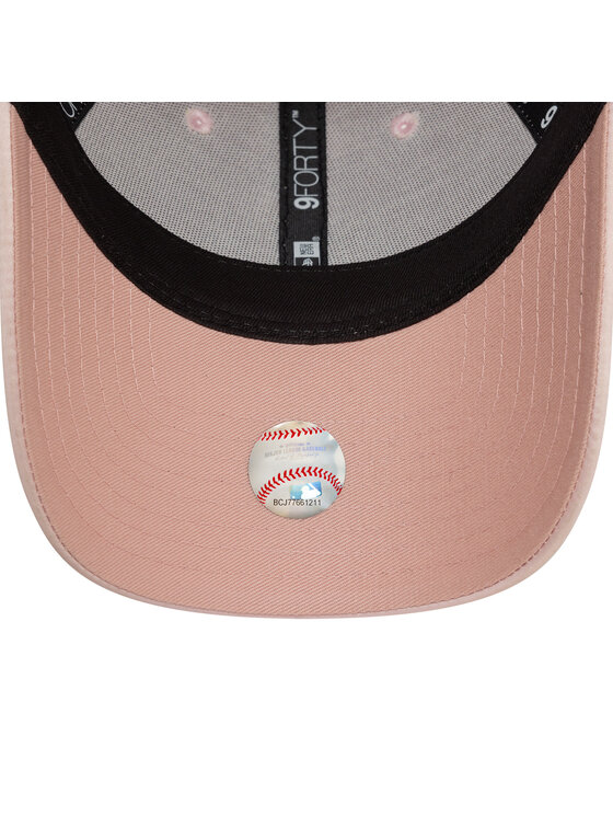 New Era Kšiltovka New Era New York Yankees Satin 9Forty 60595369 Růžová