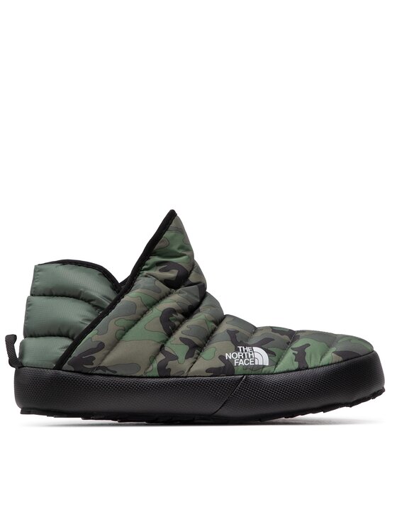 The North Face Papuci de casă The North Face Thermoball Traction Bootie NF0A3MKH28F1 Kaki