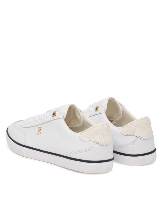 Tommy Hilfiger Sneakers Tommy Hilfiger Th Chic Low Profile Vulc FW0FW09104 Alb