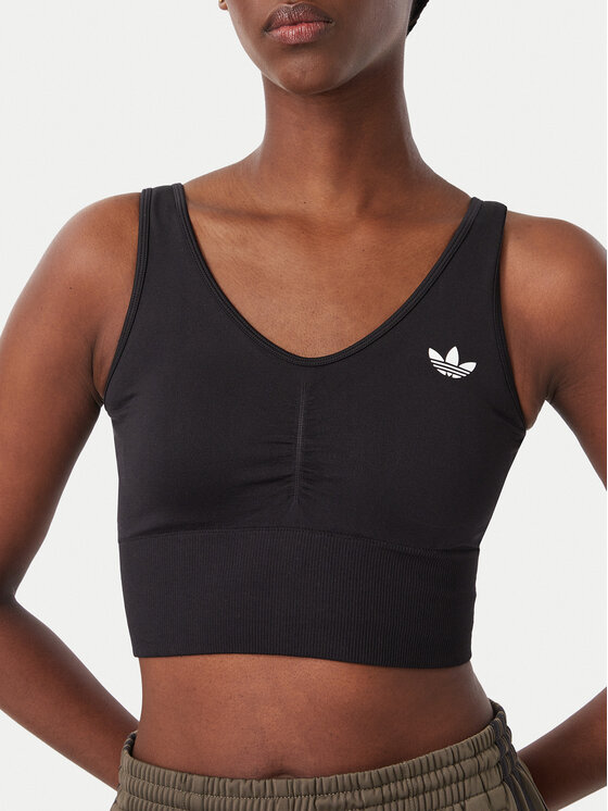 adidas adidas Sujetador deportivo Essentials Seamless Bralette KU9731 Negro