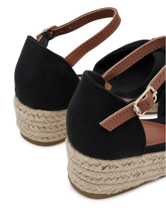 Tommy Hilfiger Espadrilės Tommy Hilfiger T3A7-33801-0048 M Juoda