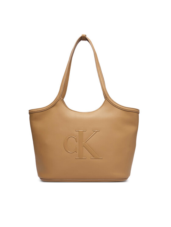 Calvin Klein Τσάντα Calvin Klein Bold Ck LV04F3562G Μπεζ